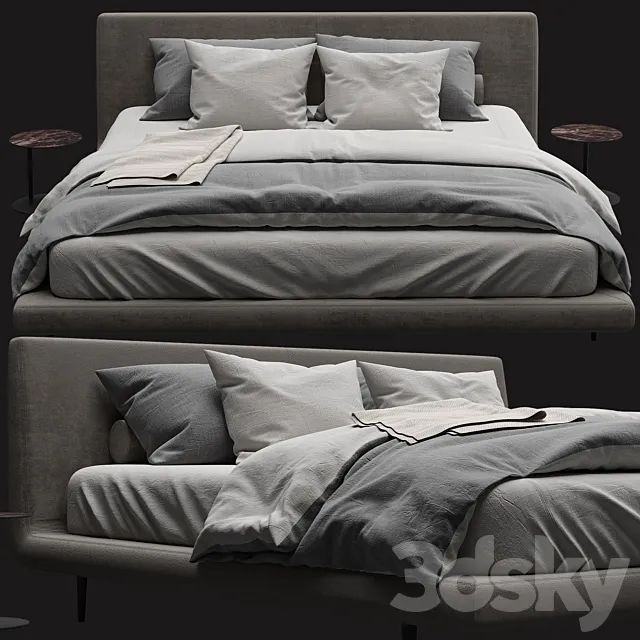 Bed TULISS _ Désirée divani 3DModel