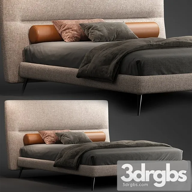 Bed twils de light 2 3D Model Free