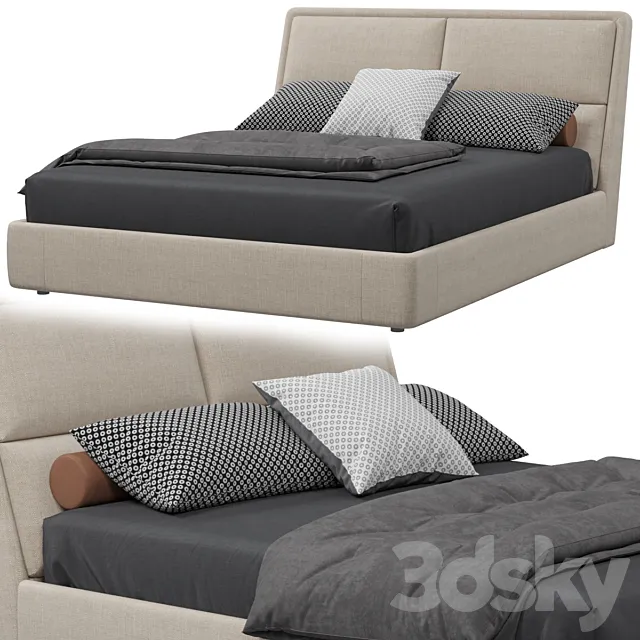 Bed Twils James 3D Model
