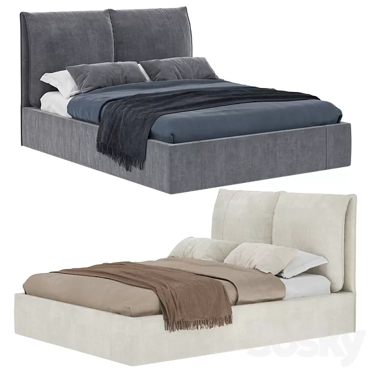 Bed Vaylor from Divan ru \/ Vailor bed by divan ru 3D Model Free Download