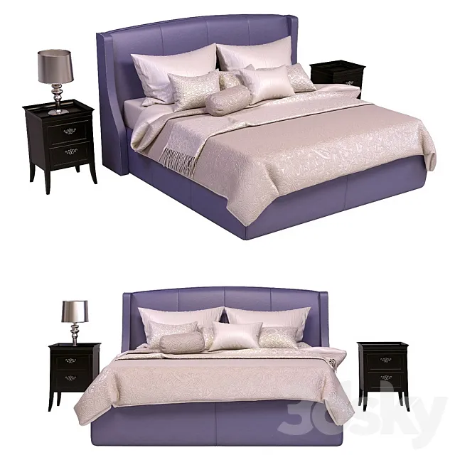 Bed Venice from Estetica 3DModel