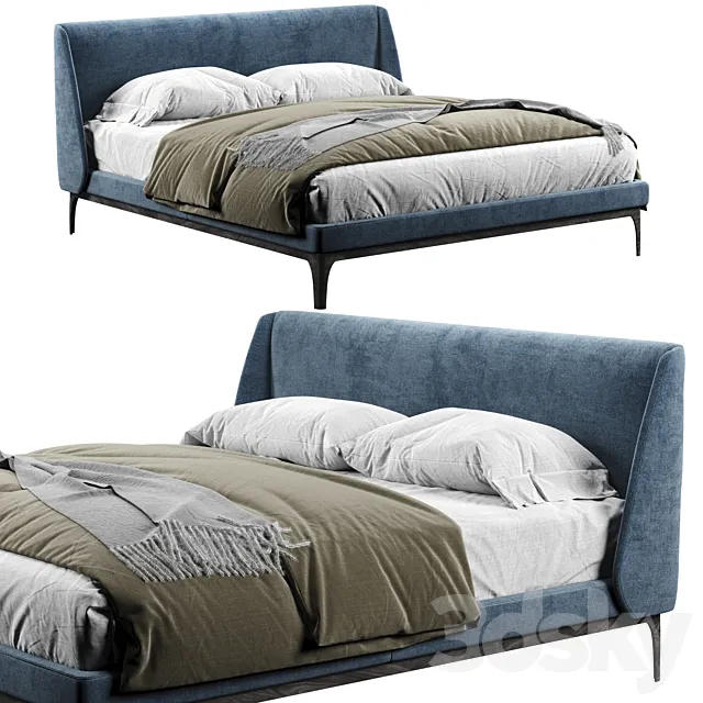 Bed Venice Papadatos 3D Model