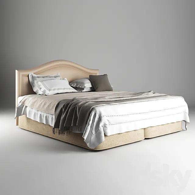 Bed VI-Spring Shetland 3D Model