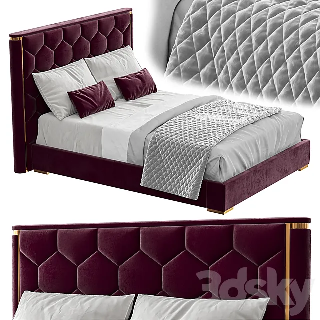 Bed Viola 3DModel