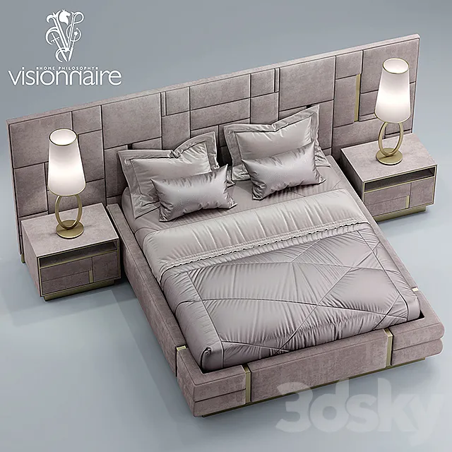 Bed visionnaire Beloved 3DModel