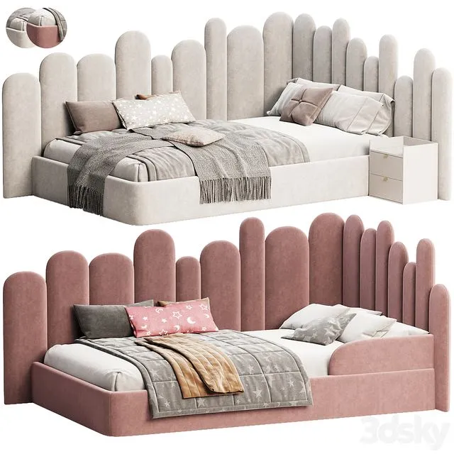 Bed Vita by livemaster 3D Model