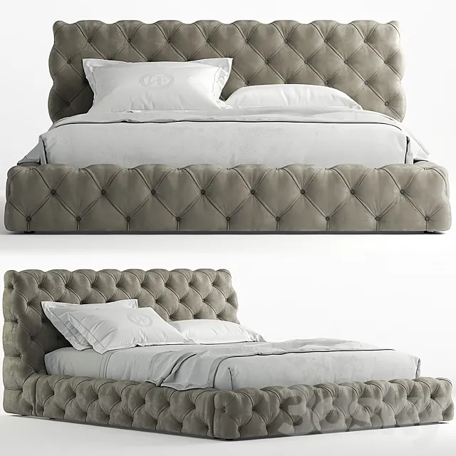 bed vittoria frigeriocaracciolo 3D Model