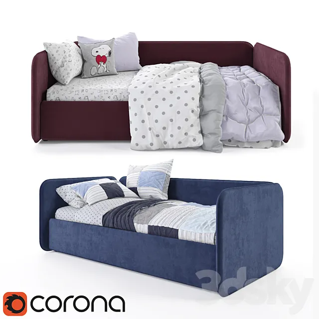 Bed Weeny from One Mebel 3D Model