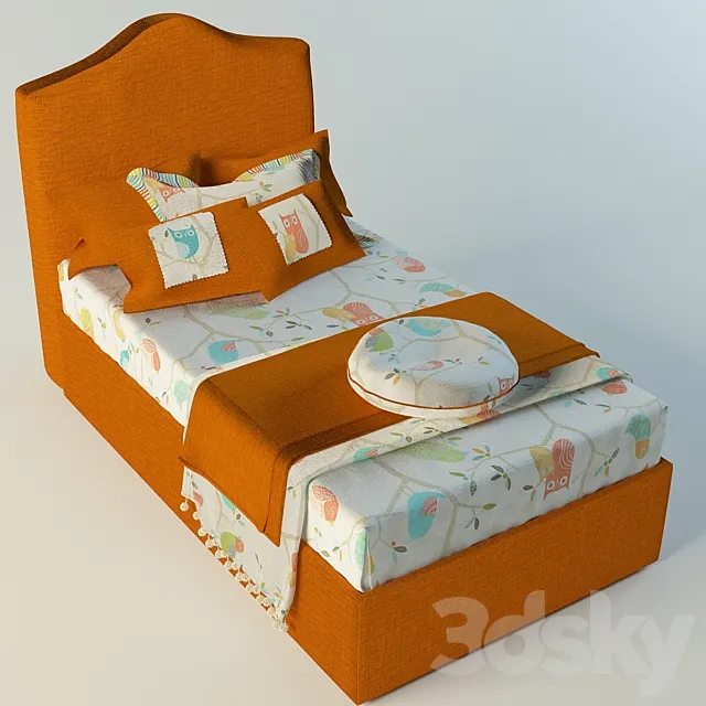 Bed YOUNG factory Piermaria (Permariya) 3D Model