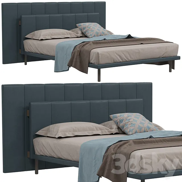 Bed Zanotta GALA 3D Model