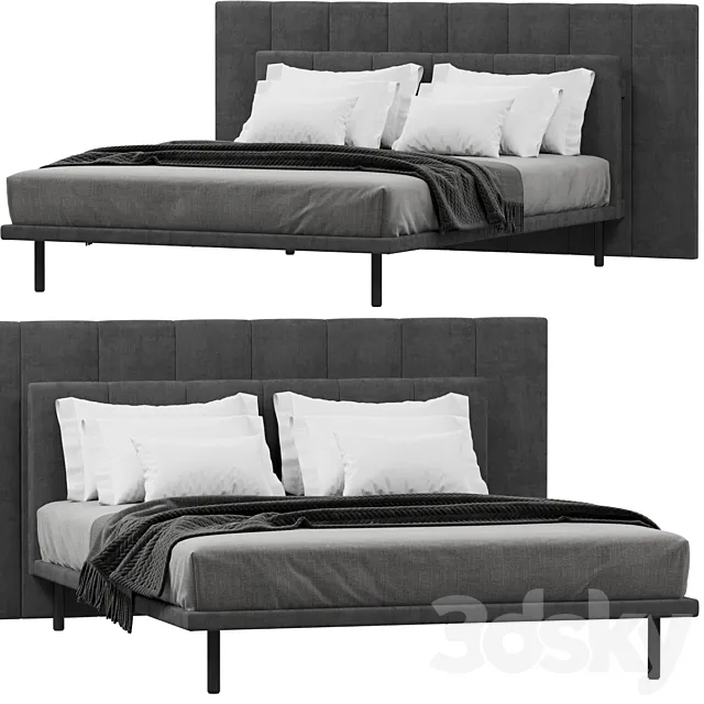 Bed Zanotta Gala 3DModel