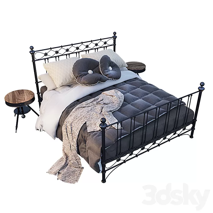 Bed Zhengtian 3D Model