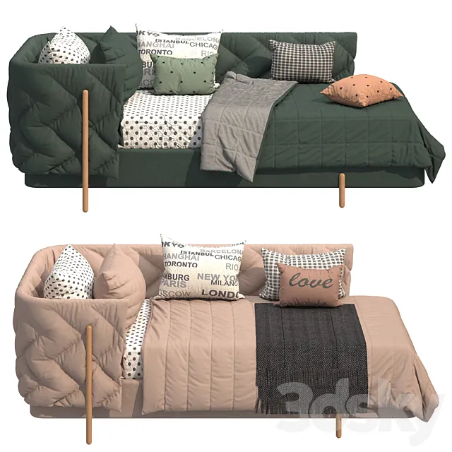 bed18 3D Model