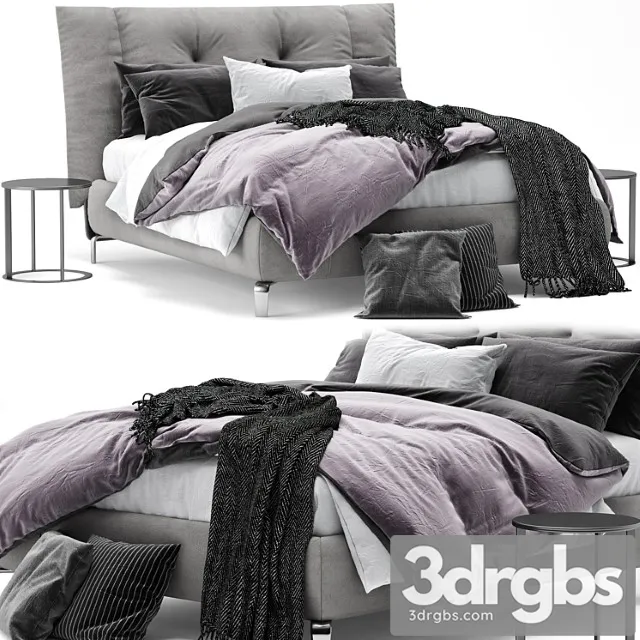 Bed_3 2 3D Model Free