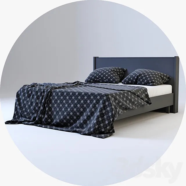 BedCloth bed 3D Model
