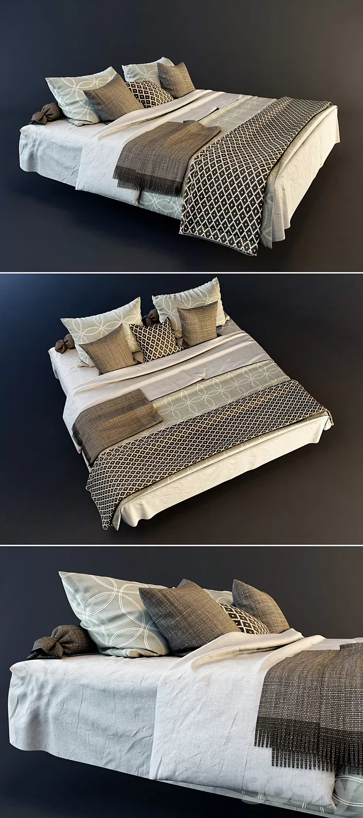 Bedclothes 3D Model