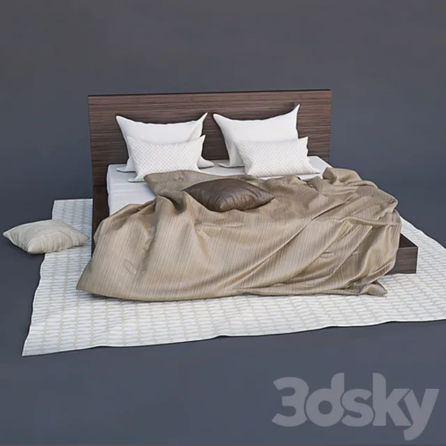 Bedclothes 3D Model