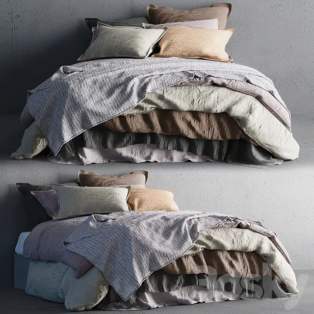 Bedclothes_2 3D Model