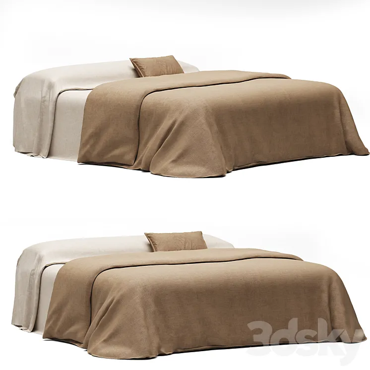 bedding by zara home 3D Model Free