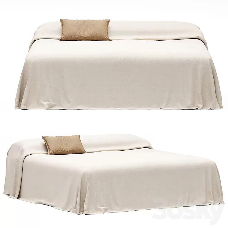 bedding by zara home 3D Model Free