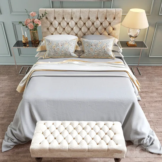 Bedding Collection Togas House of Textiles 3D Model