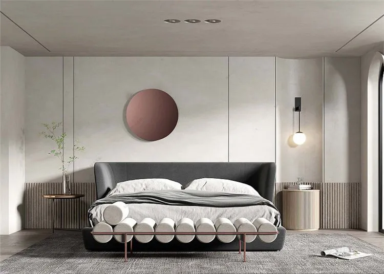 Bedroom 3D Interior Scene Model - Wabi Sabi Style - 009