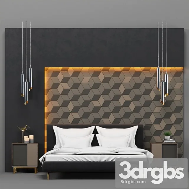Bedroom 7 2 3D Model Free
