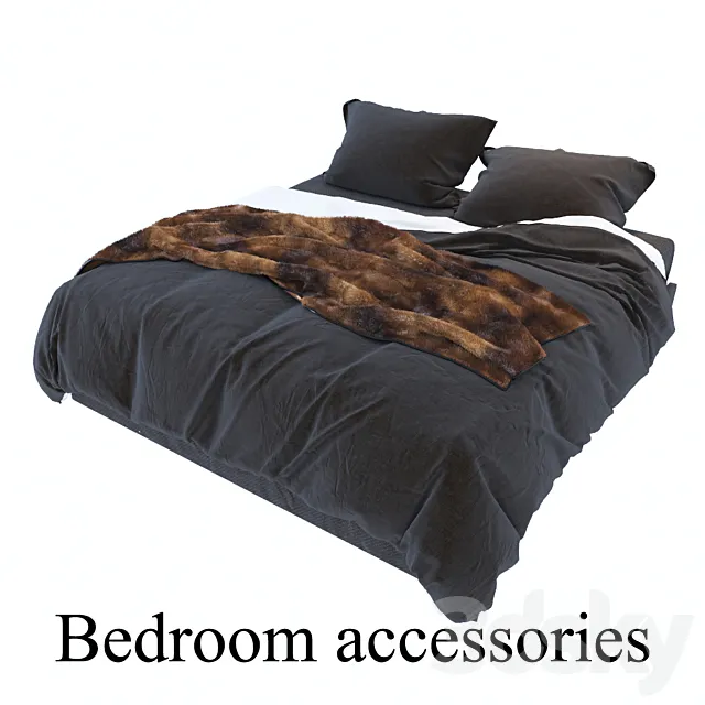 Bedroom accessories 3DModel