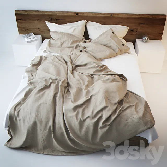 Bedroom accessories 3D Model