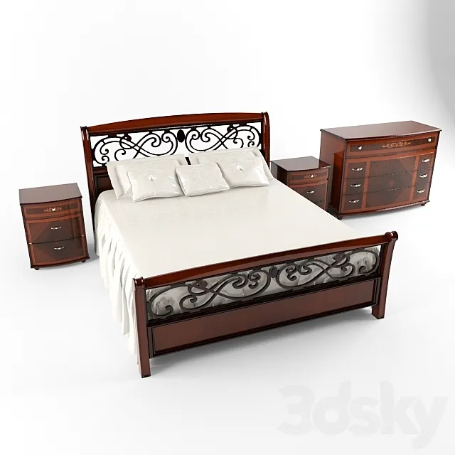 bedroom ALF_Lady 3D Model