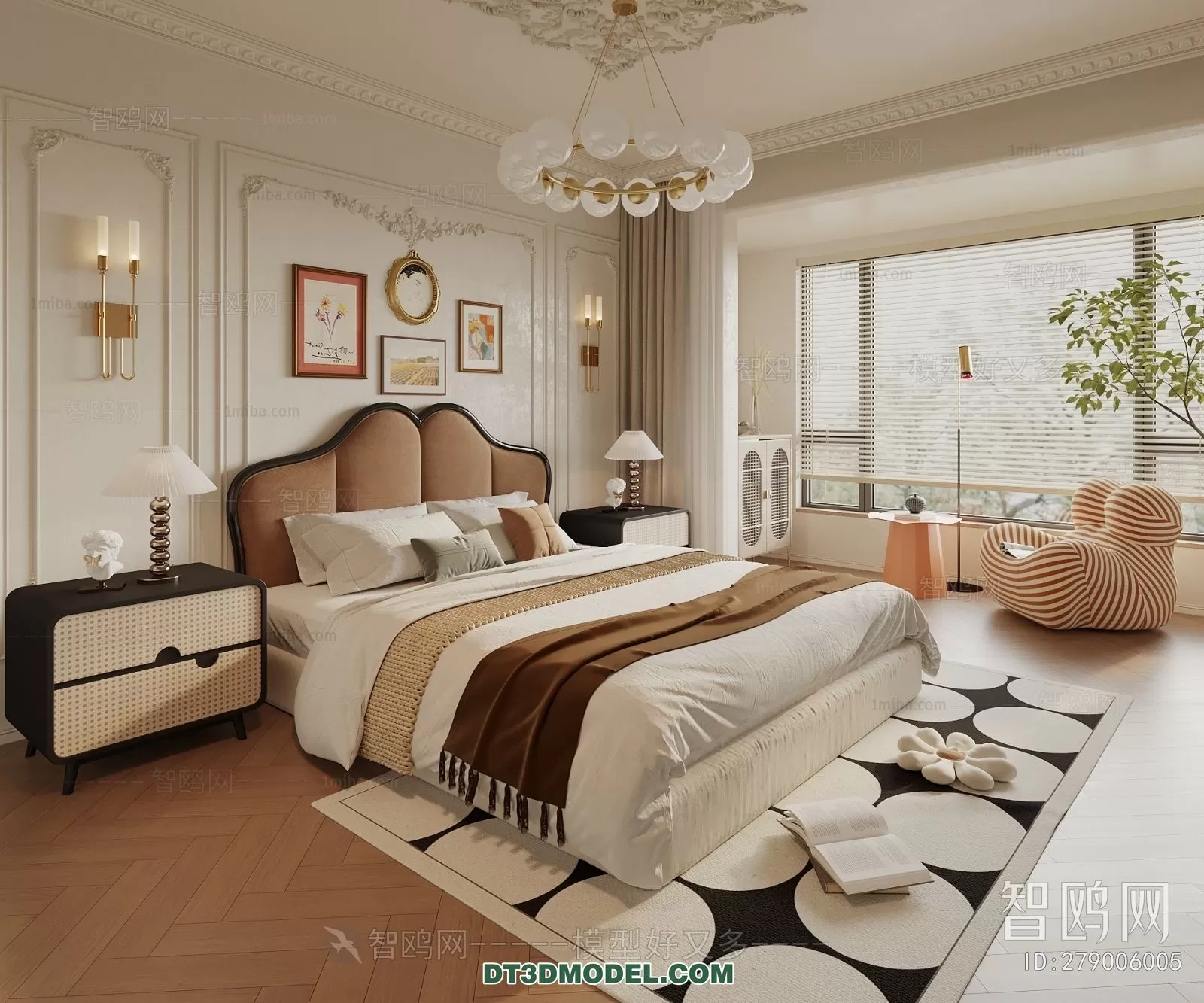 BEDROOM - EUROPEAN STYLE - 6013
