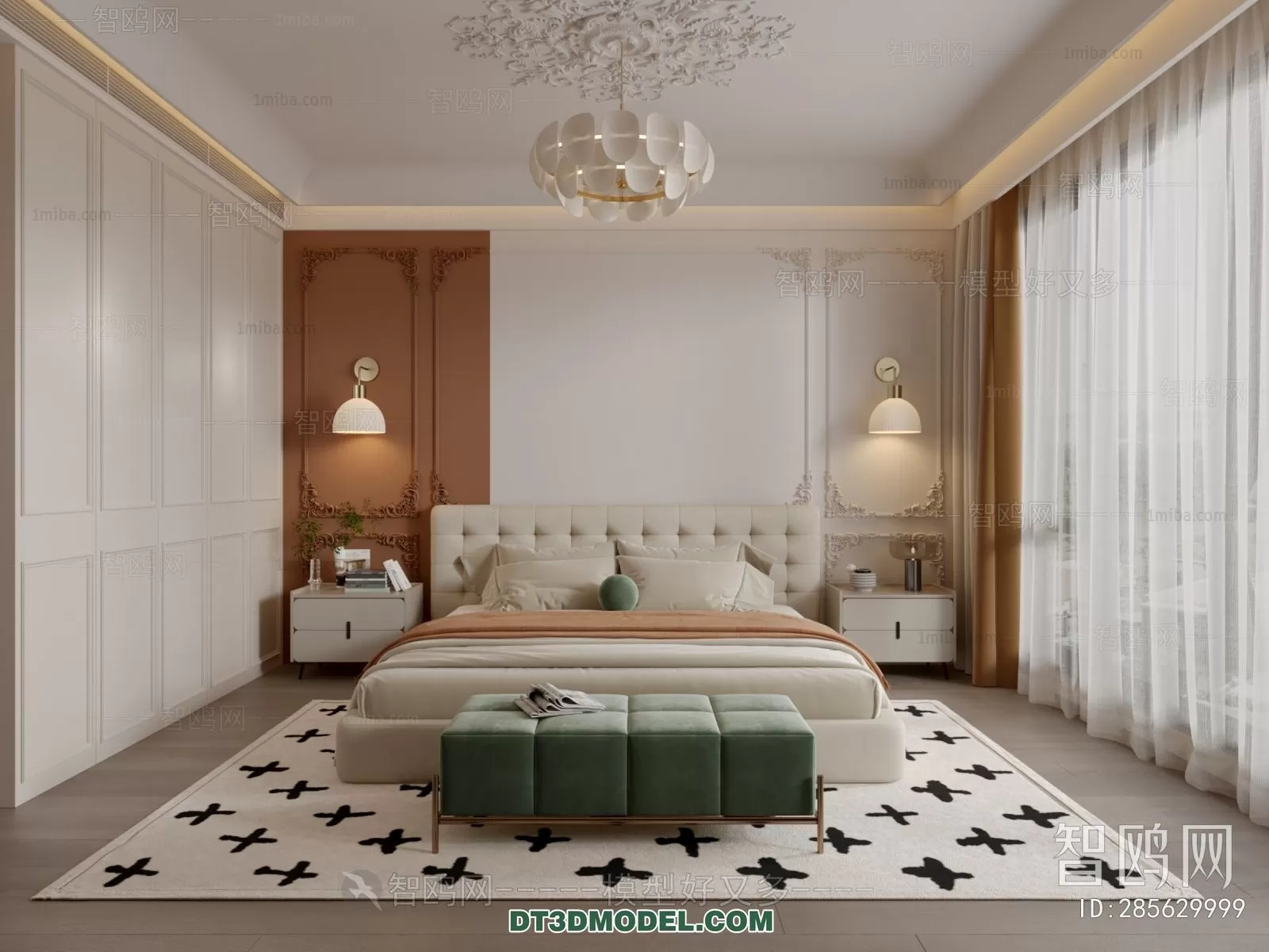 BEDROOM - EUROPEAN STYLE - 6015