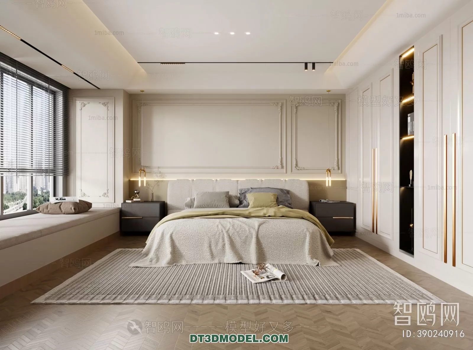 BEDROOM - EUROPEAN STYLE - 6028