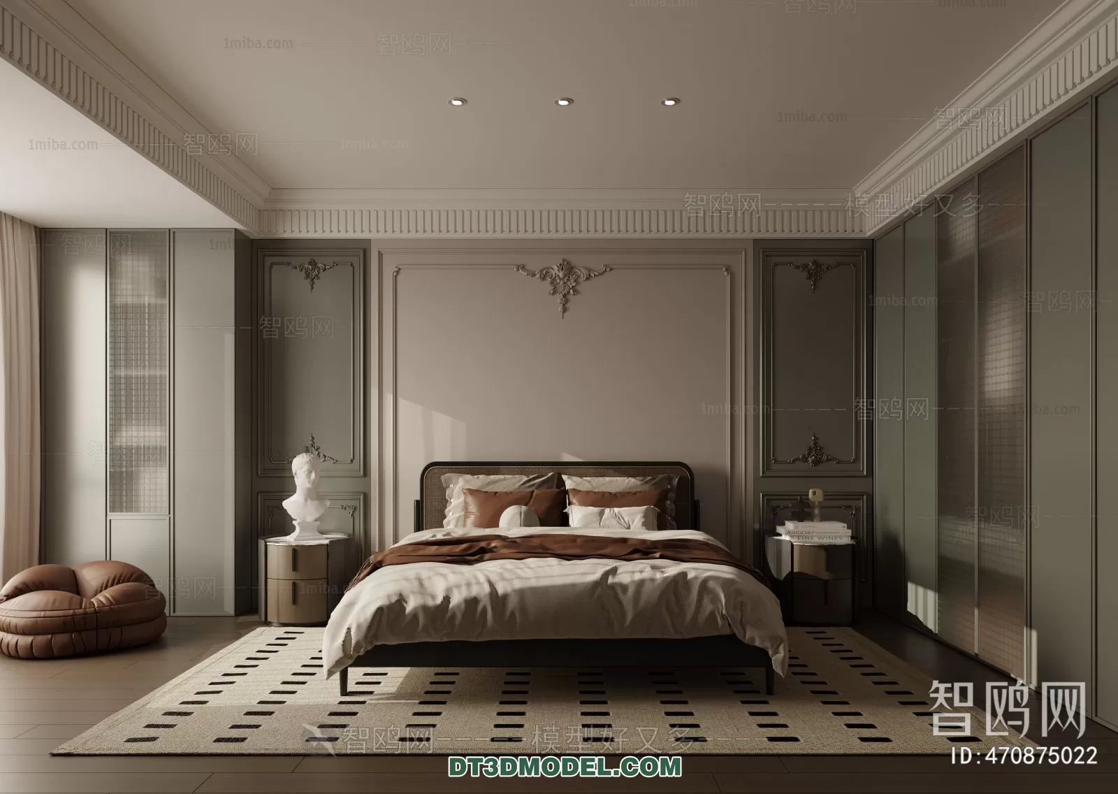 BEDROOM - EUROPEAN STYLE - 6038