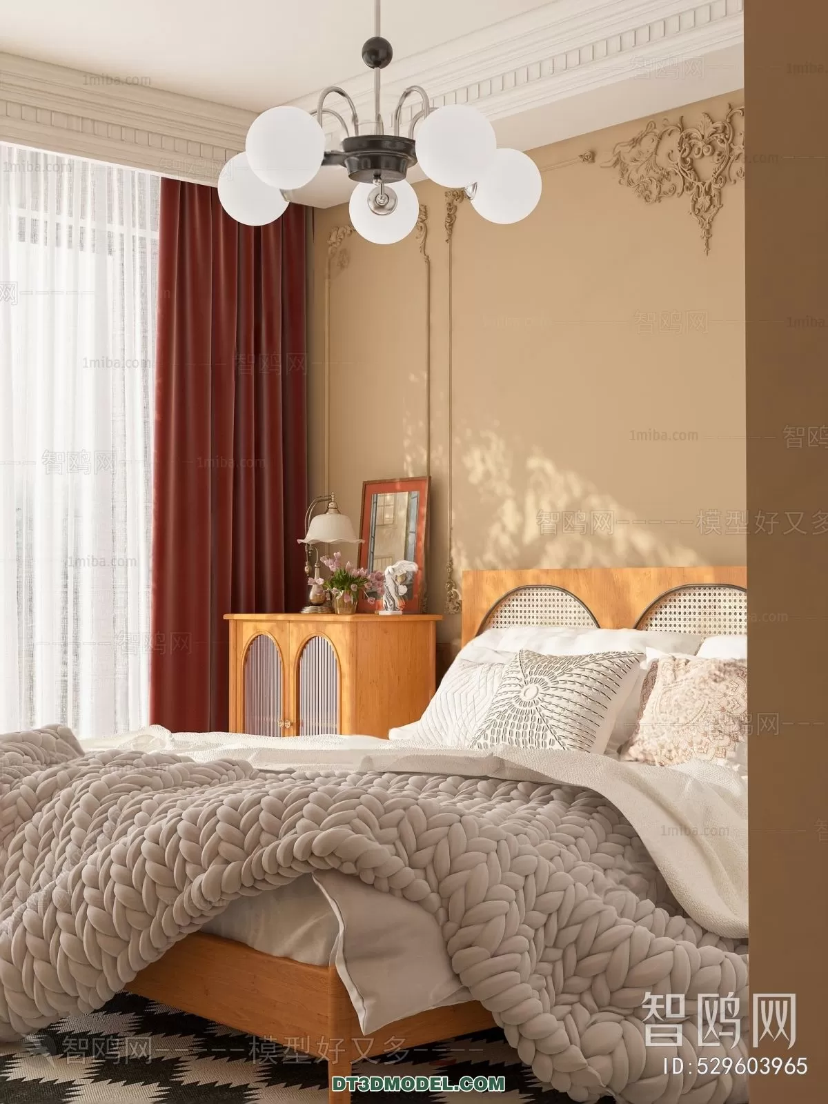 BEDROOM - EUROPEAN STYLE - 6046