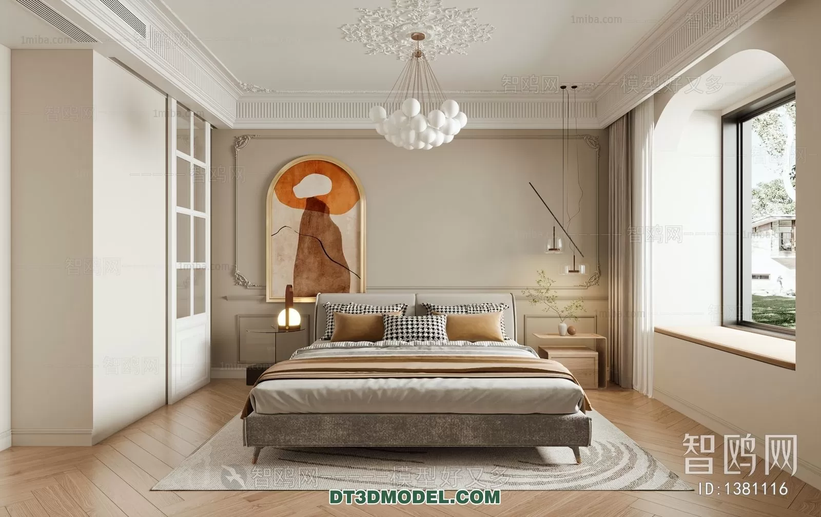 BEDROOM - EUROPEAN STYLE - 6052
