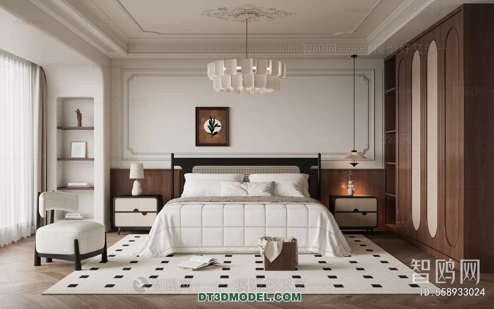 BEDROOM - EUROPEAN STYLE - 6053