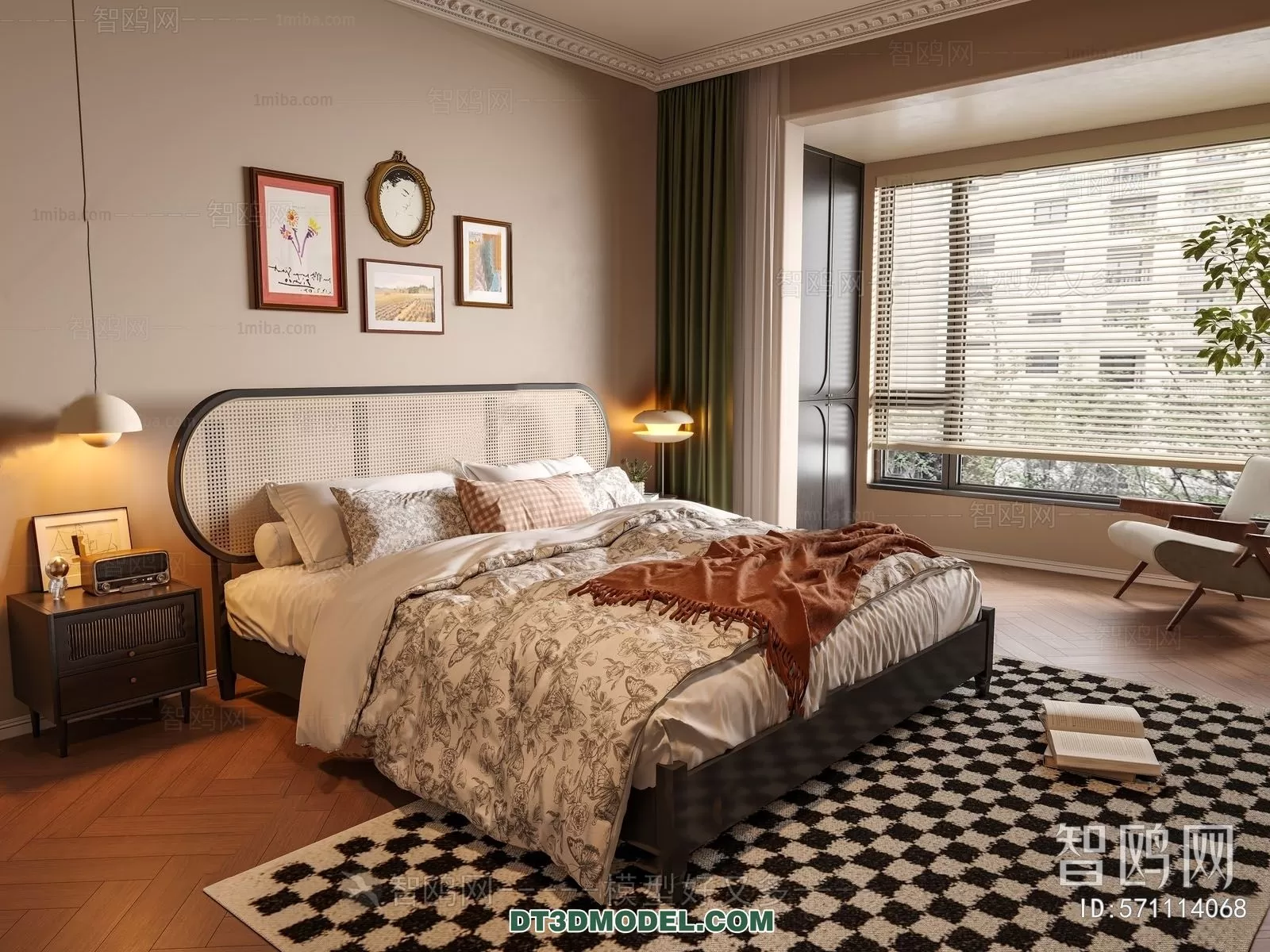 BEDROOM - EUROPEAN STYLE - 6054