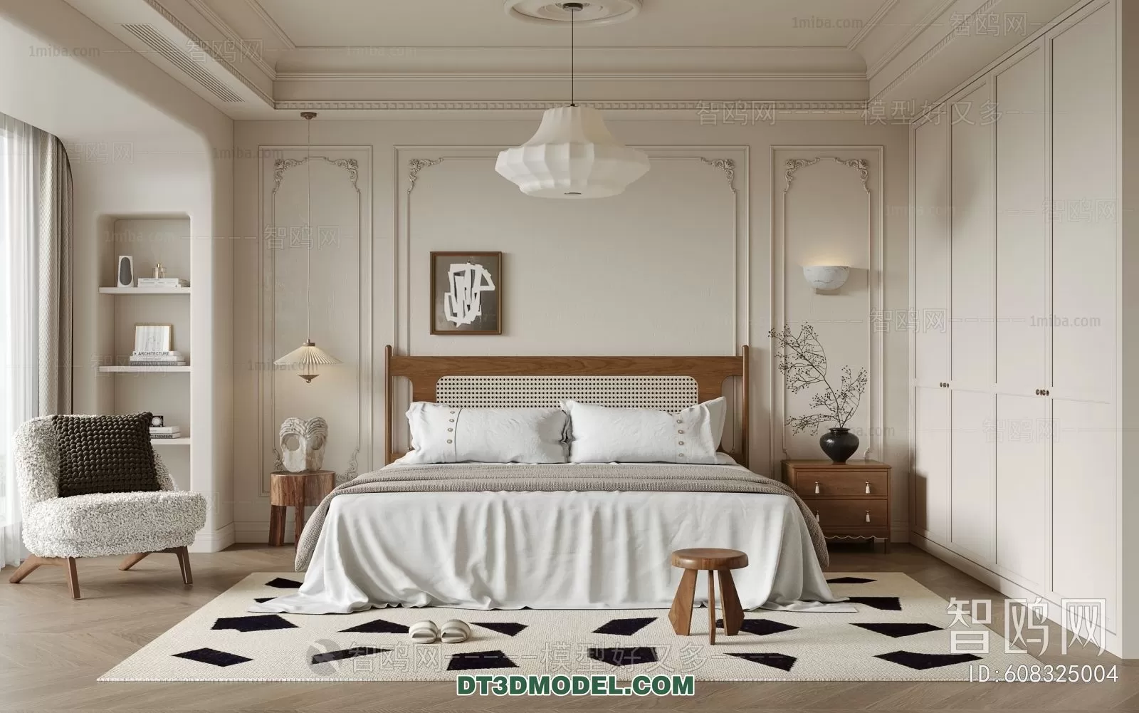 BEDROOM - EUROPEAN STYLE - 6062