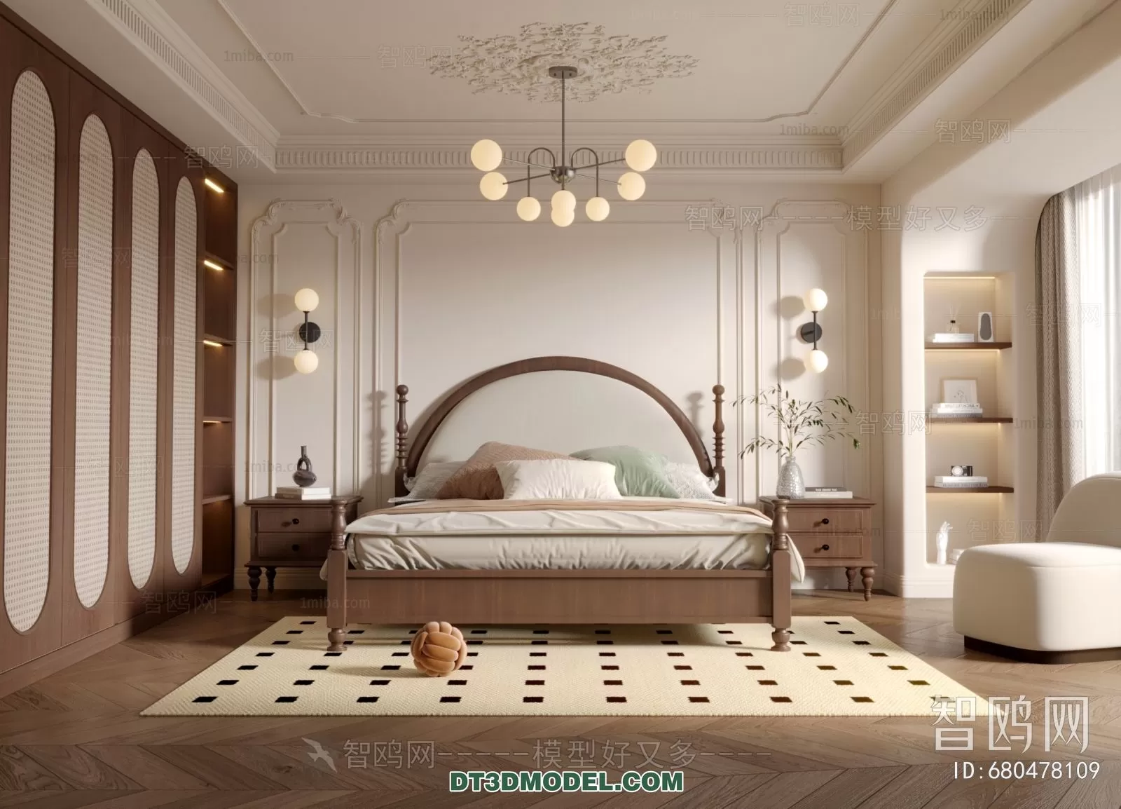 BEDROOM - EUROPEAN STYLE - 6068