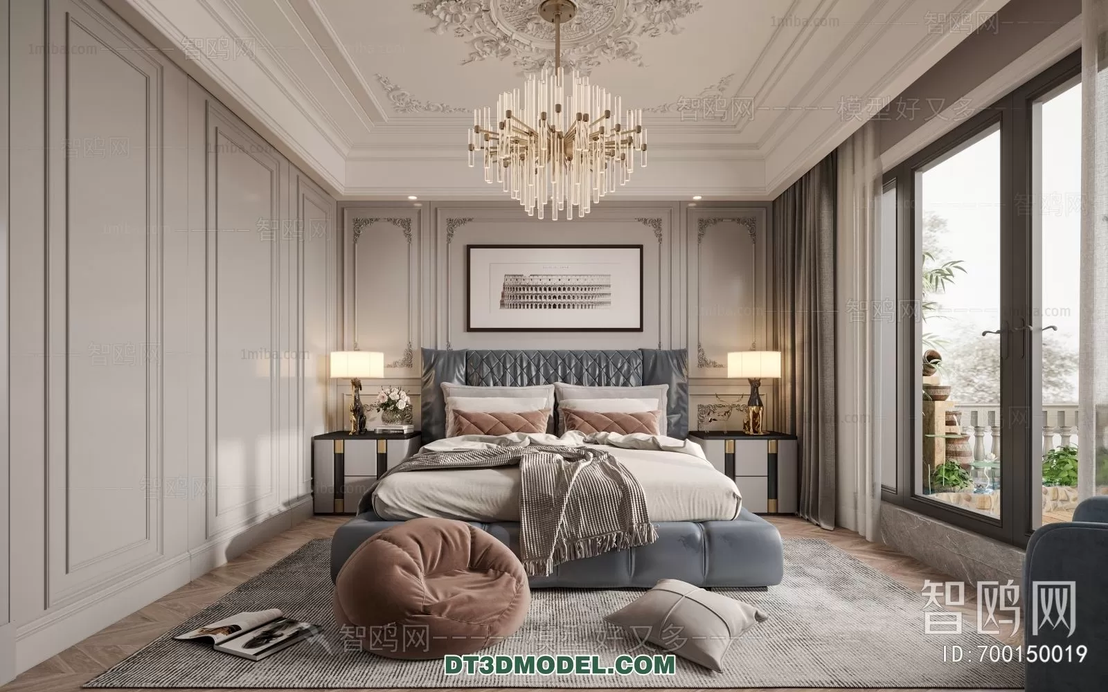 BEDROOM - EUROPEAN STYLE - 6071