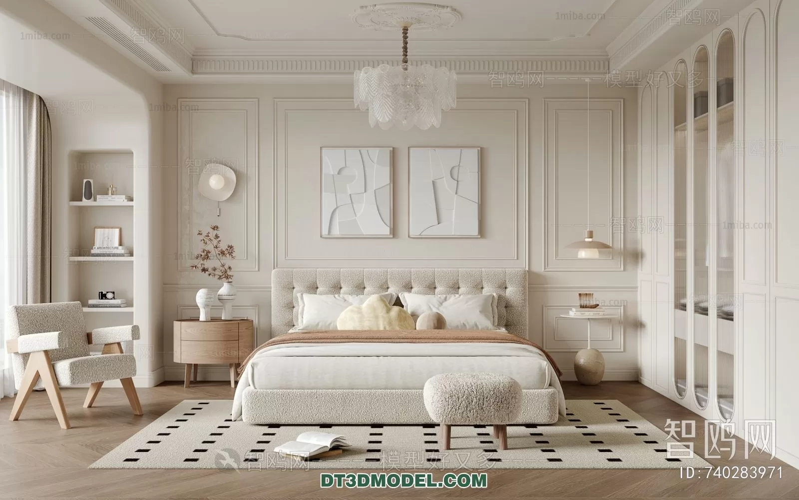 BEDROOM - EUROPEAN STYLE - 6074
