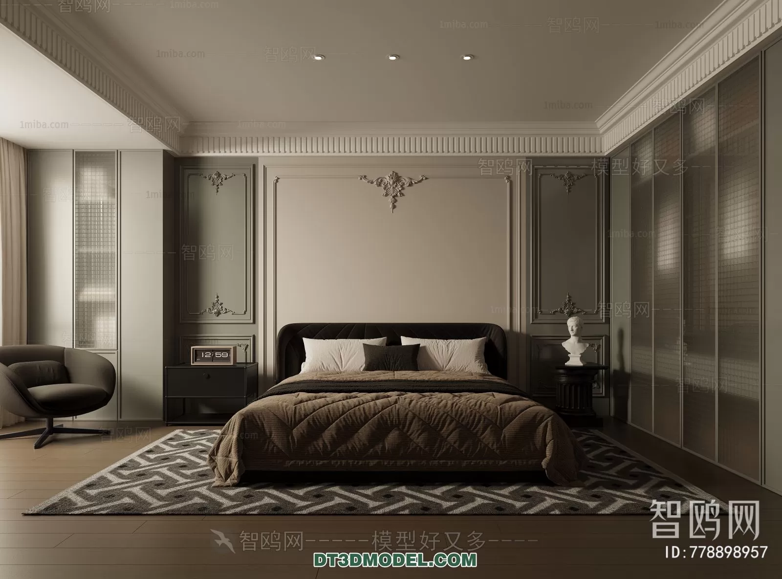 BEDROOM - EUROPEAN STYLE - 6076