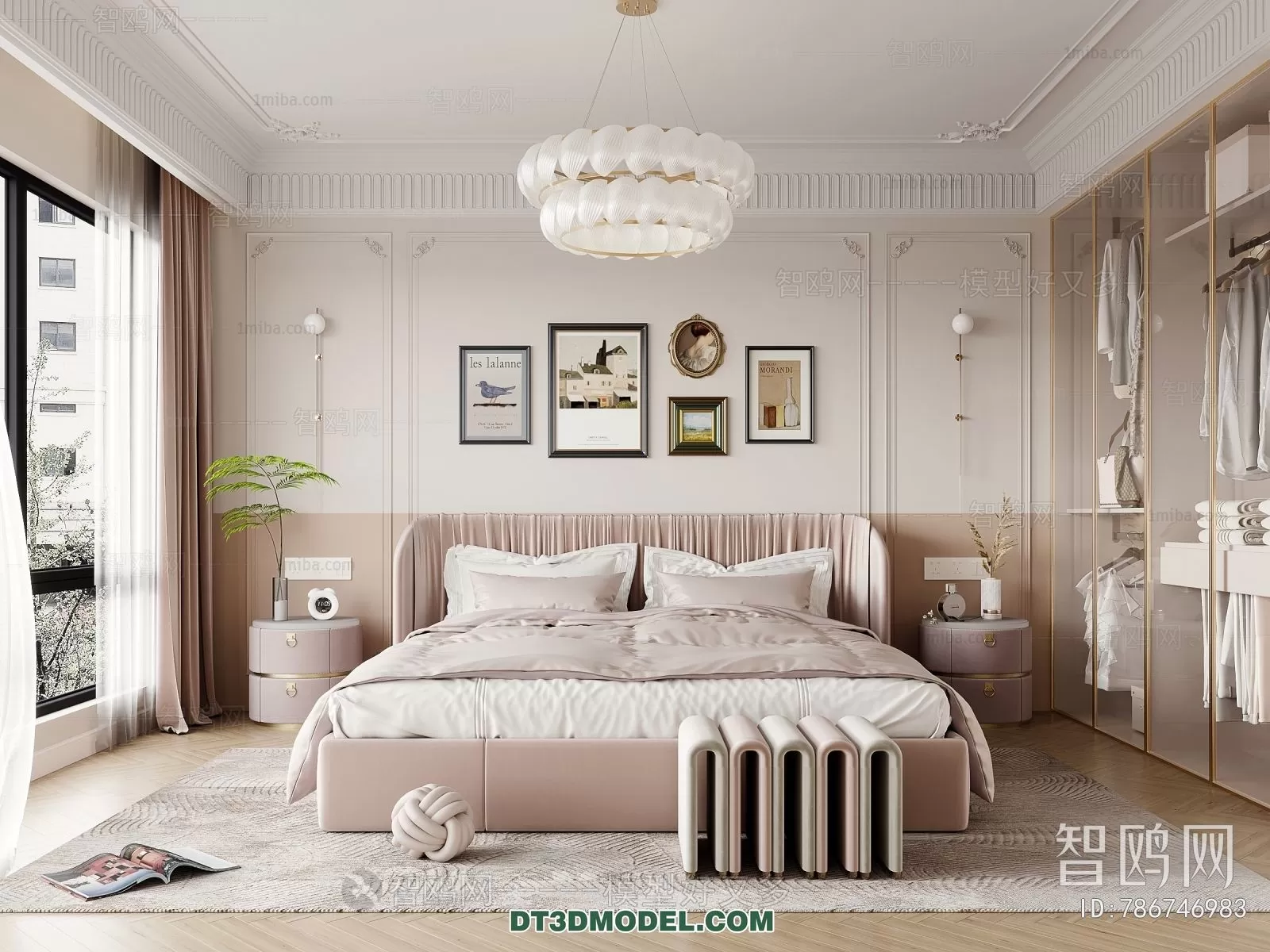 BEDROOM - EUROPEAN STYLE - 6077