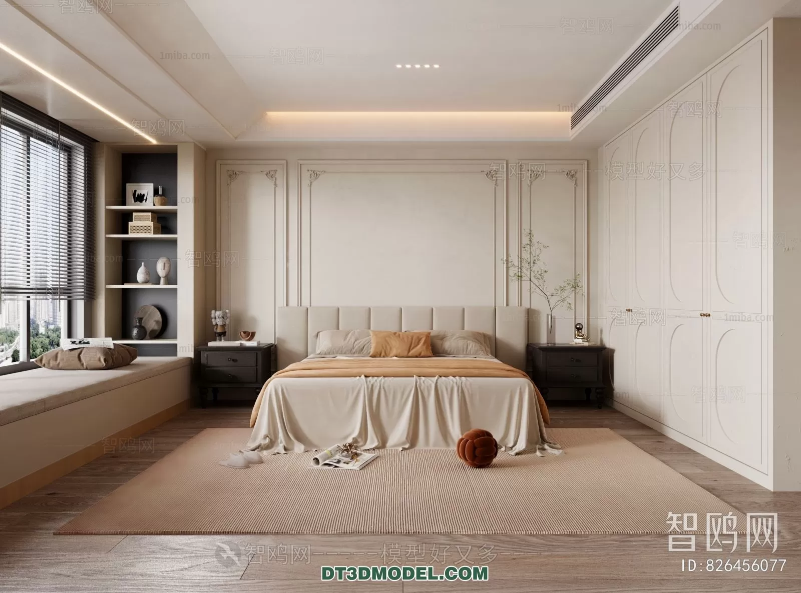 BEDROOM - EUROPEAN STYLE - 6081