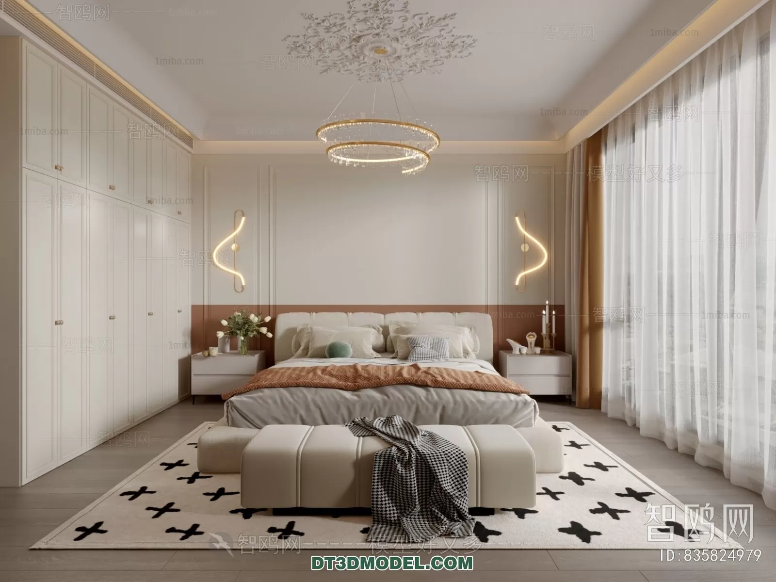 BEDROOM - EUROPEAN STYLE - 6082