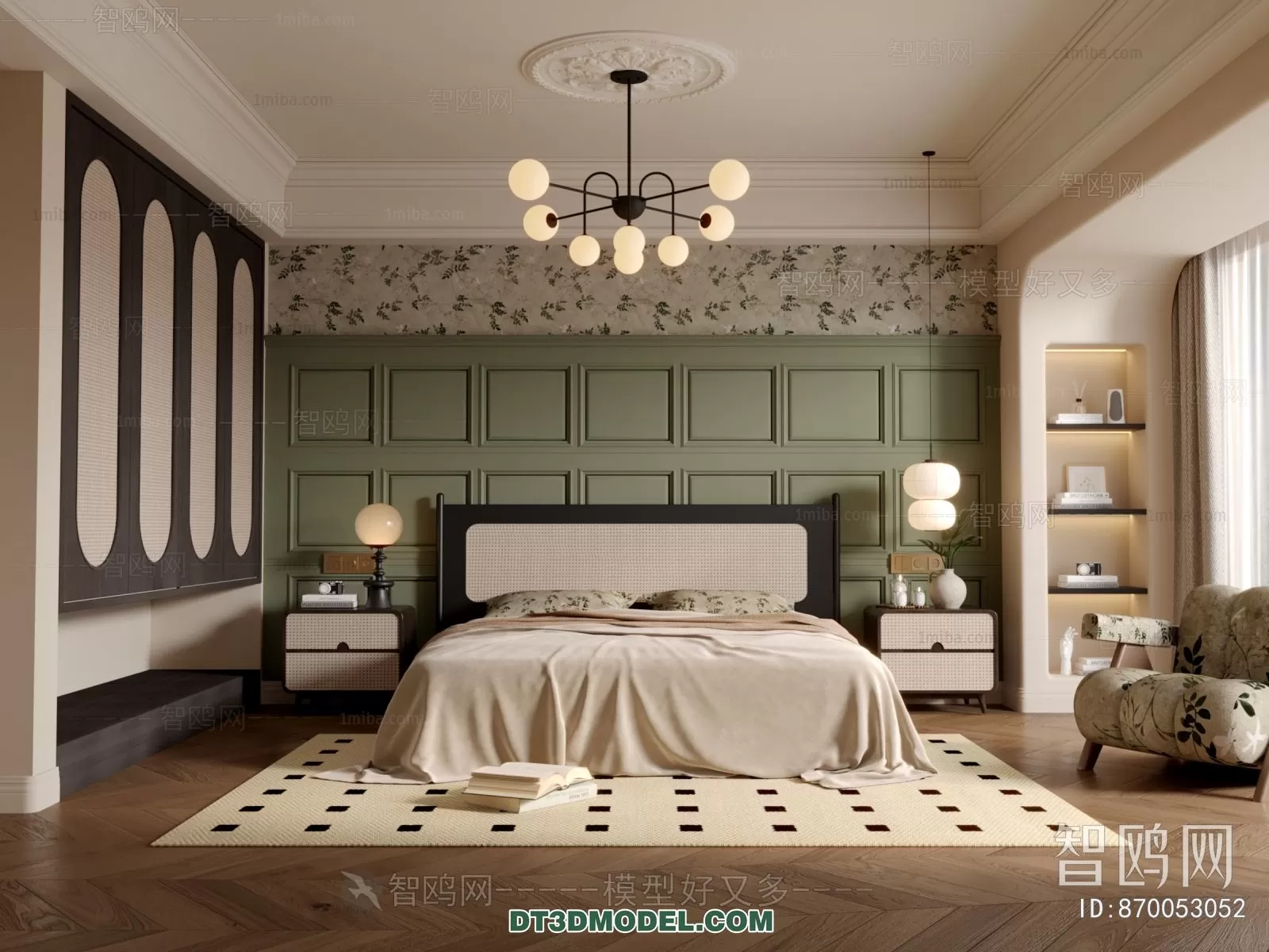 BEDROOM - EUROPEAN STYLE - 6088