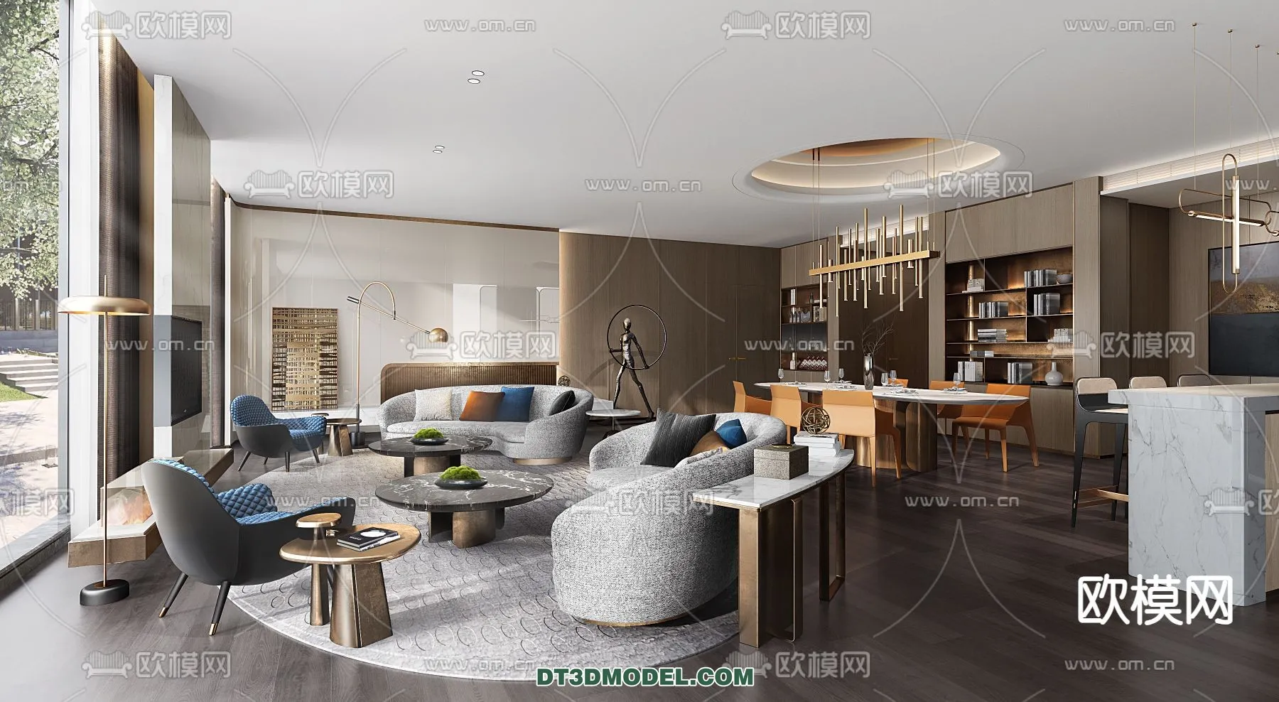 Bedroom For Hotel - 3D Scene - Interior Design - 103