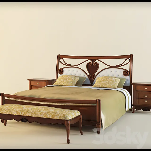 bedroom furniture Pointex "ELEONORA" 3D Model