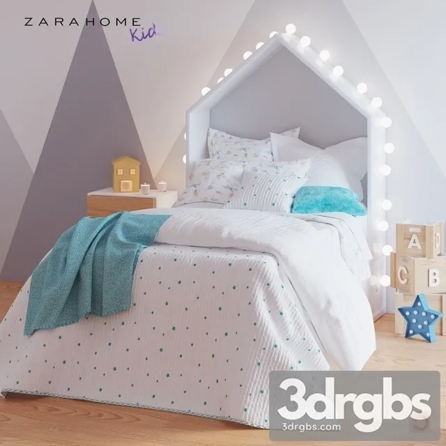 Bedroom Kid 04 3D Model Free